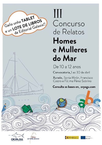 ORPAGU y Editorial Galaxia organizan el III Concurso de relatos Homes e Mulleres do Mar