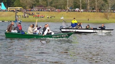 Pscoa Sem Fronteiras em Valena Lano da Cruz Atravessa o Rio Minho