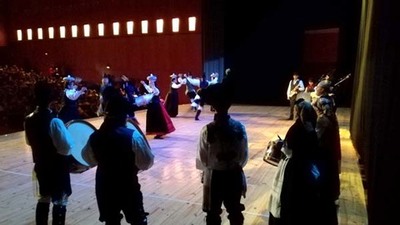 A msica e o baile protagonistas no primeiro domingo das festas de San Telmo 