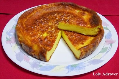 Receta: Tarta de queso al horno