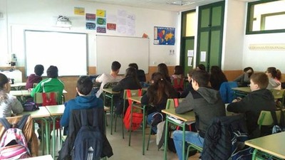 Inicio dos programas  -Empodrate-  e -Intervencin Socioeducativa na Aula- no CEIP Mestre Manuel Garca e no CEIP de Sobrada respectivamente 
