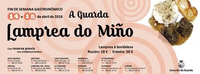 A Guarda dedica unha fin de semana gastronmica   exaltacin da lamprea do Mio