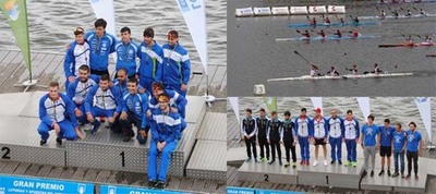 El Kayak Tudense, tercero por equipos en la Copa de Espaa de Trasona 