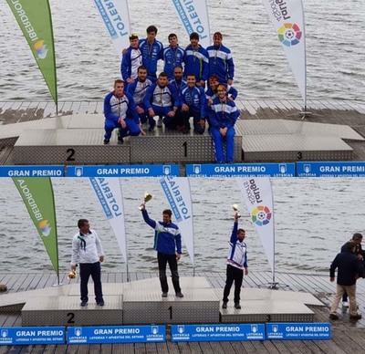 El club Kayak Tudense tercero en la Copa de Espaa de Asturias