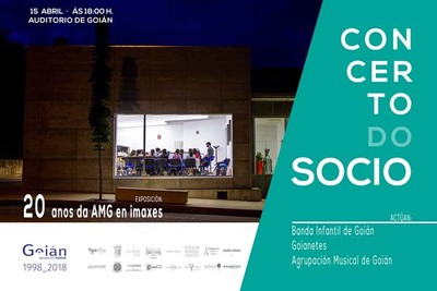 Concerto do socio e exposicin fotogrfica da Banda de Goin