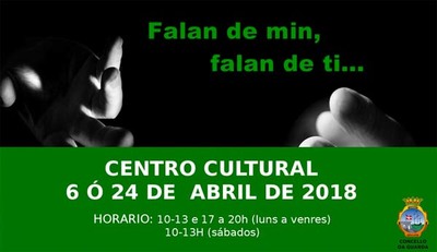 Exposicin fotogrfica -Falan de min, falan de ti- no Centro Cultural da Guarda