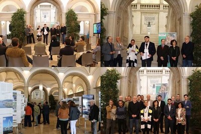 Unha exposicin mostra ao pblico os 24 proxectos do concurso internacional de ideas para a ponte peonil entre Tomio e Cerveira