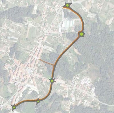 18 empresas construtoras compiten por facer as obras da nova avenida-variante de Tomio  