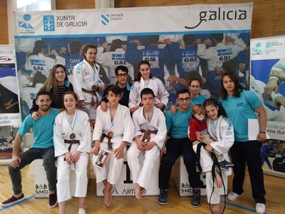 Seis judokas del Club Baixo Mio al Campeonato de Espaa