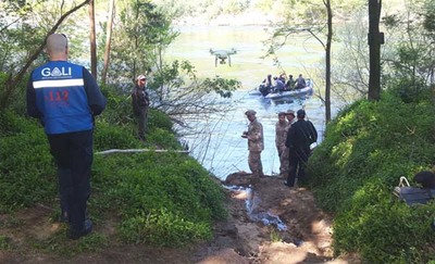 Contina el dispositivo de bsqueda de un pescador portugus desaparecido en aguas del Rio Mio