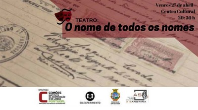 A  obra O nome de todos os nomes chega  este venres ao Centro Cultural da Guarda