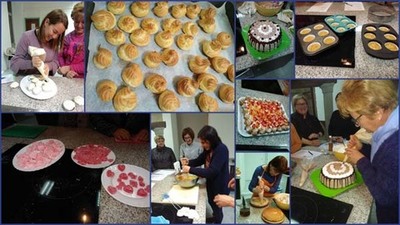 Mis de 30 persoas participaron nos Cursos de repostera no Rosal