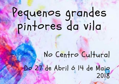  -Pequenos grandes pintores da vila- : Unha mostra para gozar dos novos talentos da Guarda e Oia