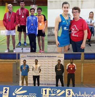 Largo fin de semana para el Club Bdminton Tui