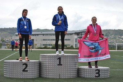 A deportista guardesa Elsa Pena gaa o Nada e Corre 2018 na categora Cadete