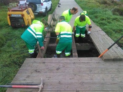 A Xunta redacta un proxecto de mellora do colector de saneamento do Rosal e A Guarda