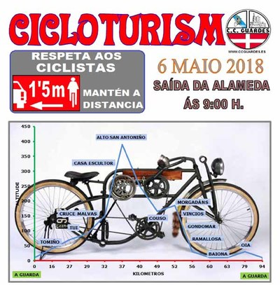 Salida del Club Ciclista Guards este domingo 6 de mayo