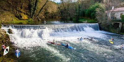 guas bravas do rio Coura propcias para mais um Campeonato Nacional de Slalom