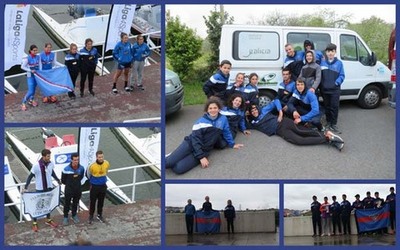 Dos oros, una plata y un bronce para el Club Remo Tui en la XXVI Copa Primavera y VI Teofeo Principado de Asturias