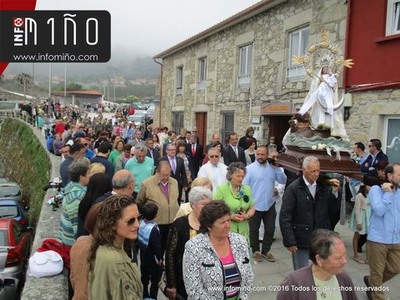 Grandes Festas en Oia na honra da Virxe do Carmen, o Santsimo e Virxe do Mar