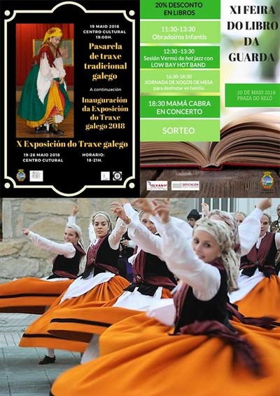 A Guarda exalta a cultura de Galicia  na fin de semana das Letras Galegas