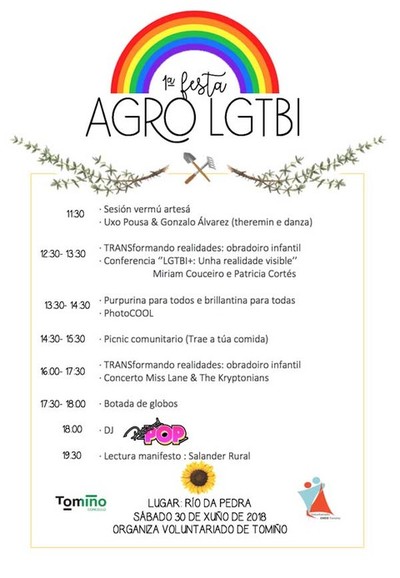 O concello de Tomio organiza a sa primeira edicin do Da do Orgullo LGTBI