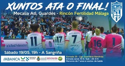 El Mecalia Atl. Guards recibe este sbado en A Sangria al Rincn Fertilidad Mlaga