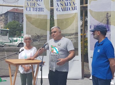 Piueiro participa no Encontro de Embarcacins Tradicionais en Pasaia