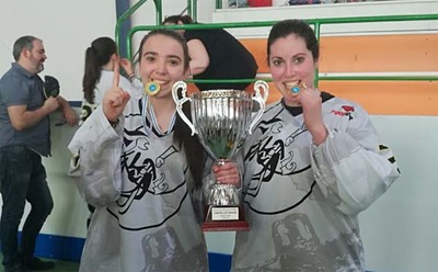 Das guardesas Campionas da Liga Galega de Hockey Lia 