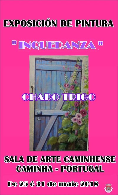 A guardesa Charo Trigo expone en la Galera de Arte Caminhense