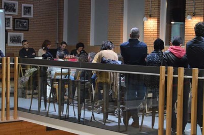 Derradeira barferencia este sbado no Mercado de Tomio