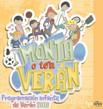 -Monta o teu vern- Programacin infantil de vern 2018 no Concello de Tomio