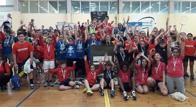 El Club Badminton Tui participa en la final Provincial escolar de Bdminton