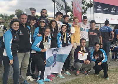 El Club Remo do Mio consigue 5 medallas en la Regata de Gondomar(Oporto)