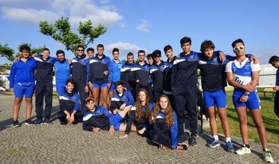El Club Remo de Tui se lleva una medalla de Bronce en la Regata de Gondomar