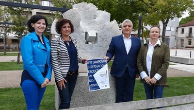 Tomio e Cerveira celebran o seu  terceiro Simposio Internacional de Escultura do Mio