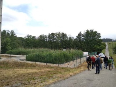 O Concello de Oia visita a EDAR de macrofitas de Abegondo, exemplo para o rural noutros lugares