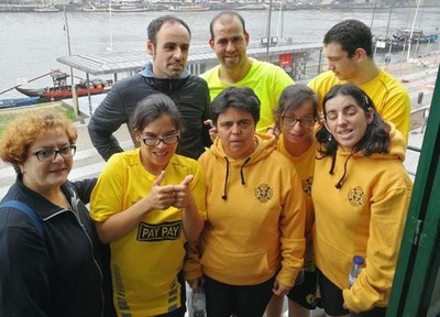 O club deportivo S. Xeronimo Emiliani consegue o bronce en scratch