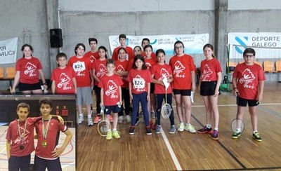 Fin de semana completo para el Club Badminton Tui