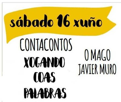 Contacontos -Xogando Coas Palabras- este sbado no Rosal