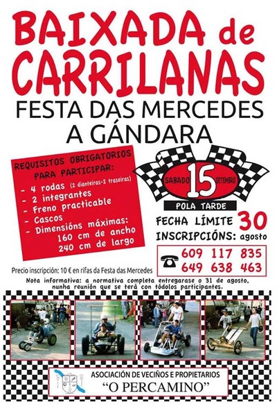 A Festa das Mercedes na Guarda recupera a -Baixada de Carrilanas-