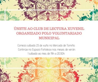 O Clube de lectura xuvenil en Tomio abre inscricins