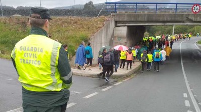 La Guardia Civil intensifica la vigilancia del Camino de Santiago
