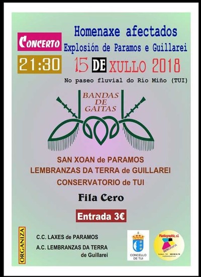 Tui acoge este domingo un Concerto Homenaje a favor de los afectados por la explosi�n de Paramos