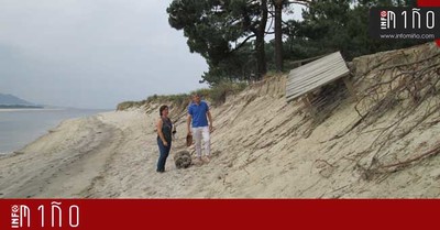 O Alcalde da Guarda defende a construci�n dun dique-espig�n e a rexeneraci�n do litoral da Lami�a e do Codesal