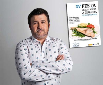 El televisivo Marcos Pereiro ser� el pregonero de la d�cimo quinta Festa do Peixe Espada de A Guarda