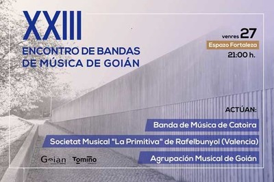 Unha das mellores agrupaci�ns valencianas encabeza o cartel do Encontro de bandas de m�sica de Goi�n 