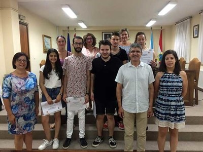 A Guarda entrega os diplomas do curso formativo de camareiros/as en bares e restaurantes