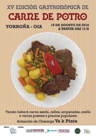 A XV edicin gastronmica Carne de Potro chega a Oia o 19 de agosto