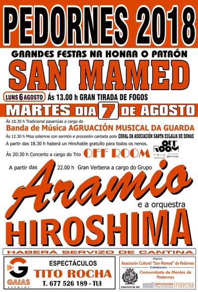 Festas de San Mamed Pedornes-2018